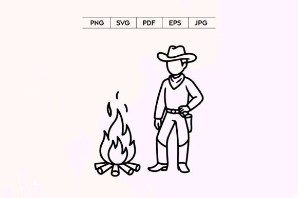 Cowboy Campfire Western SVG Review for Real Projects
