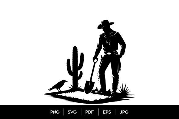 Cowboy Grave Digger SVG: A Spooky Western Embroidery Design Review