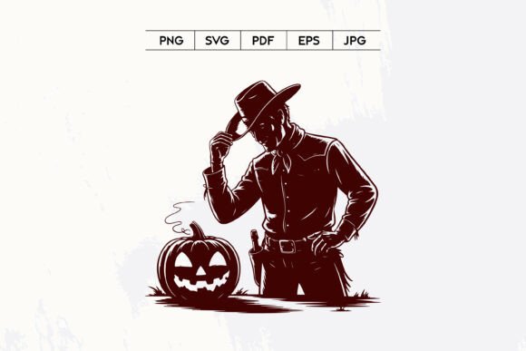 Cowboy Pumpkin Halloween SVG Art Review for Real Projects