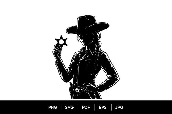 Cowgirl Sheriff Badge SVG Review: A Bold Design for the Right Projects