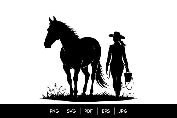 Cowgirl with Horse SVG: A Real-World Design Review
