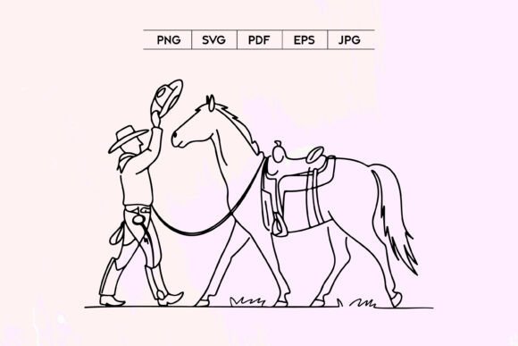 Embroidery Review: Cowboy Horse Hat Tip Western SVG