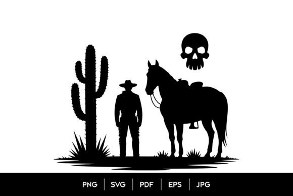 Embroidery Review: Cowboy Horse Skull SVG