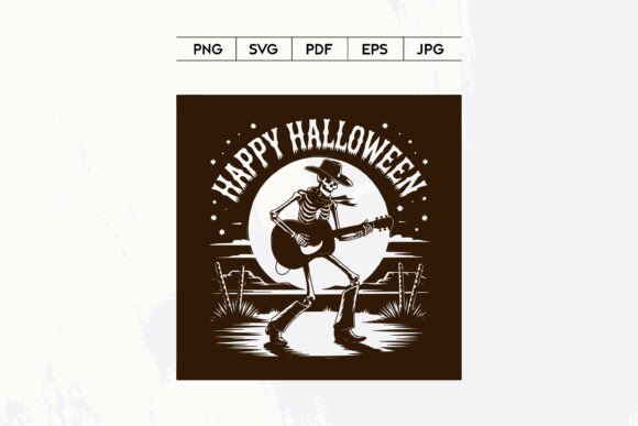 Happy Halloween Skeleton Cowboy SVG Art: A Designer’s Practical Take
