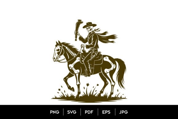 Skeleton Cowboy Torch Rider SVG Review for Real Projects